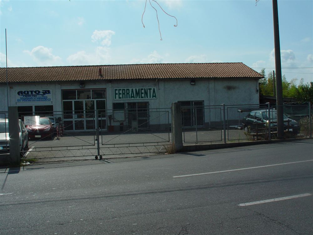 Il fondo di viale XXV Aprile prima della ristrutturazione